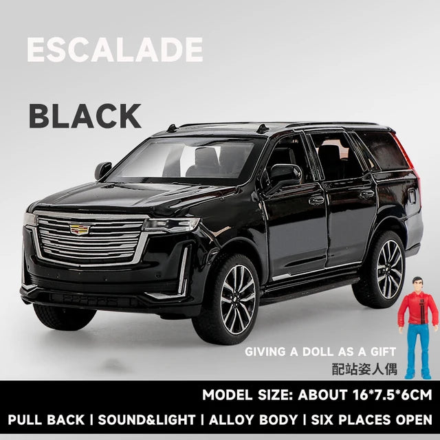 1:32 Diecast Cadillac Escalade Model With Miniature