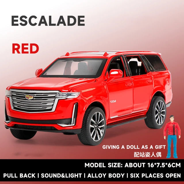 1:32 Diecast Cadillac Escalade Model With Miniature