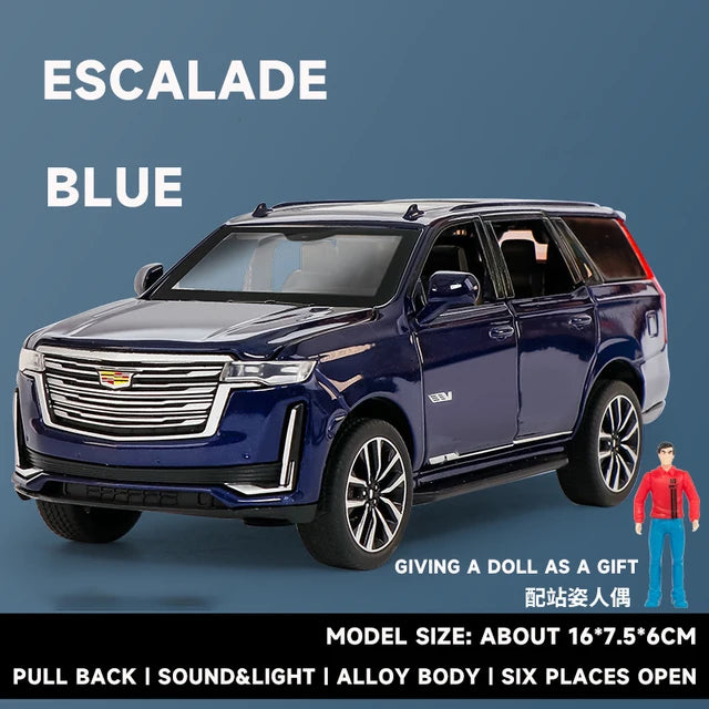 1:32 Diecast Cadillac Escalade Model With Miniature