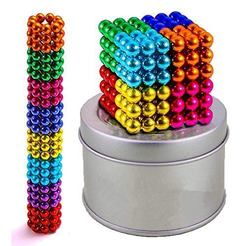 216Pcs Colorful Magnetic Bucky Balls With Storage Box