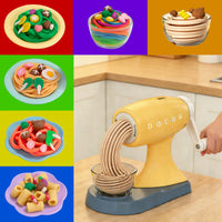 25Pcs DIY Manual Colored Play Dough Noodles Machine