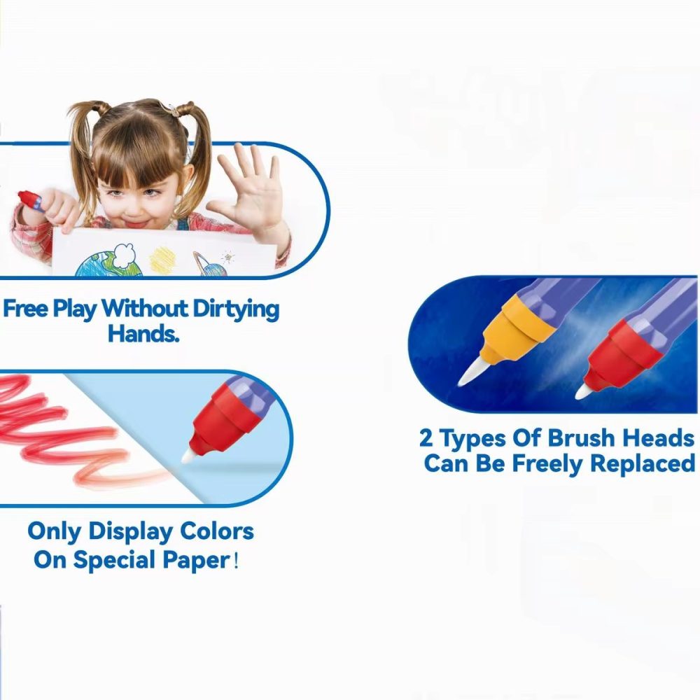 Toddlers Magical Color Painting Set