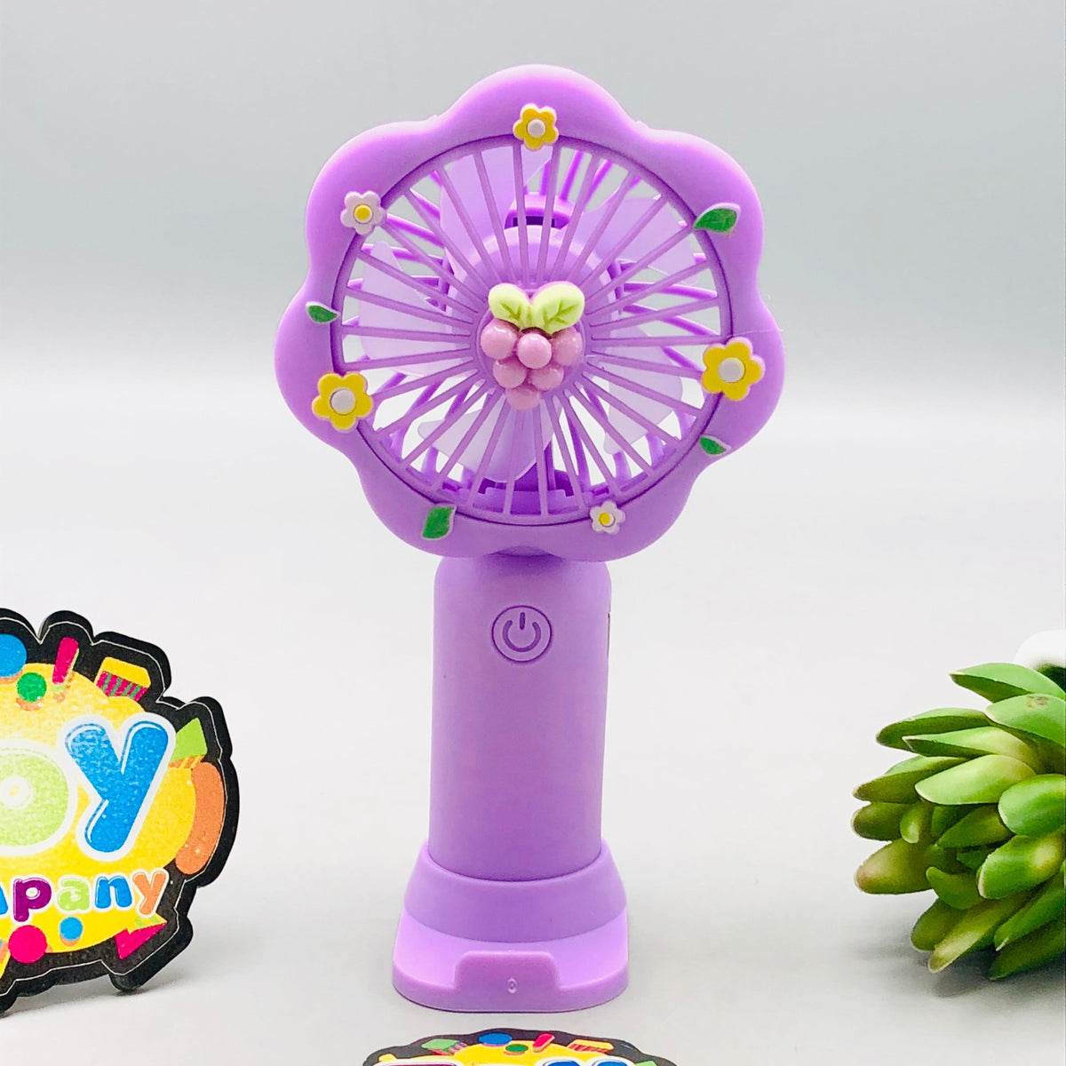 6" Rechargeable Cool Design Mini Handheld Fan