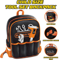 Thumbnail for 26Pcs Pretend Play Kids Tool Set With Storage Handbag