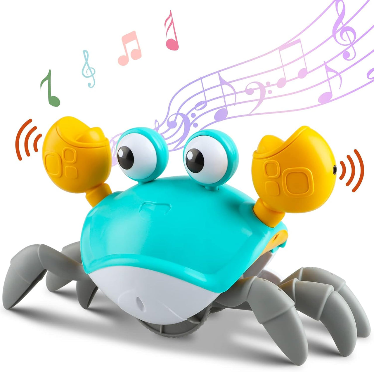 Electric Induction Crawling Musical Crab With Lights
