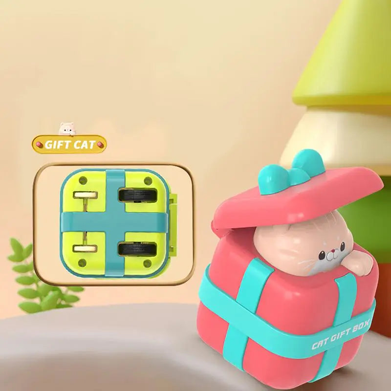 Press & Go Cute Kitty Gift Car - 1Pc