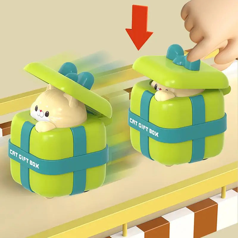 Press & Go Cute Kitty Gift Car - 1Pc