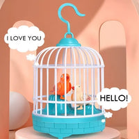 Electric Induction Mini Bird Cage With Light & Sound