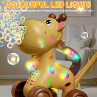 Rechargeable Cute Giraffe Bubble Machine