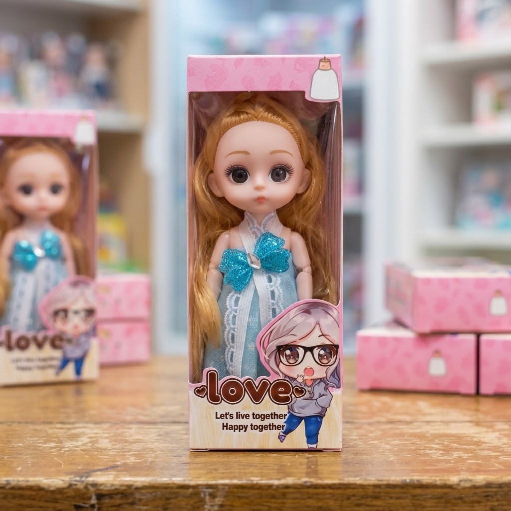 5.5 Inch Cute Mini Doll - 1Pc
