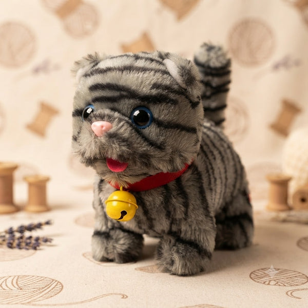 Cute Walking Plush Cat With Sound