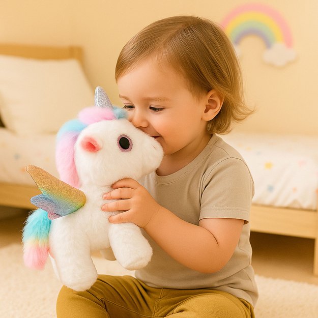 Cute Walking Plush Unicorn With Sound