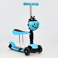 Adjustable Height Balance Scooter - Blue