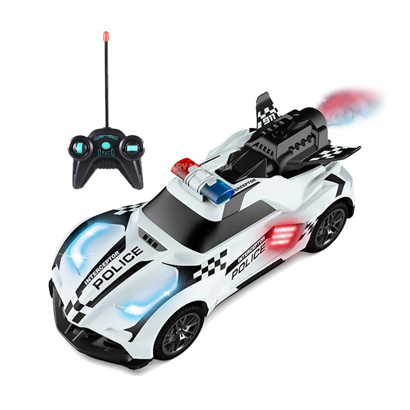 1:20 RC Police Interceptor Spray Car
