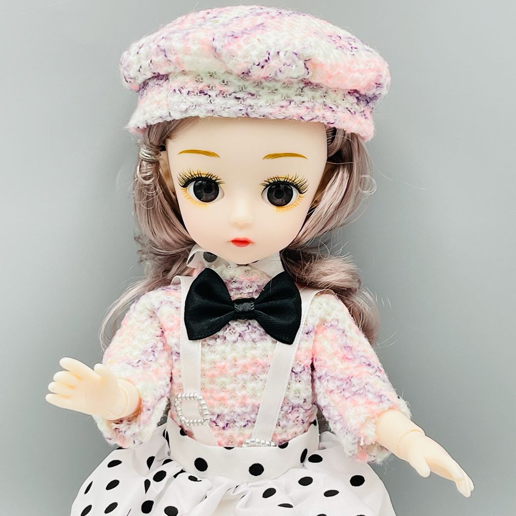 Realistic Fashion Doll with Movable Joints