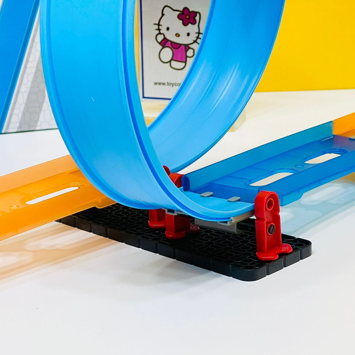 DIY Catapult Race Track Set - 21 Pcs
