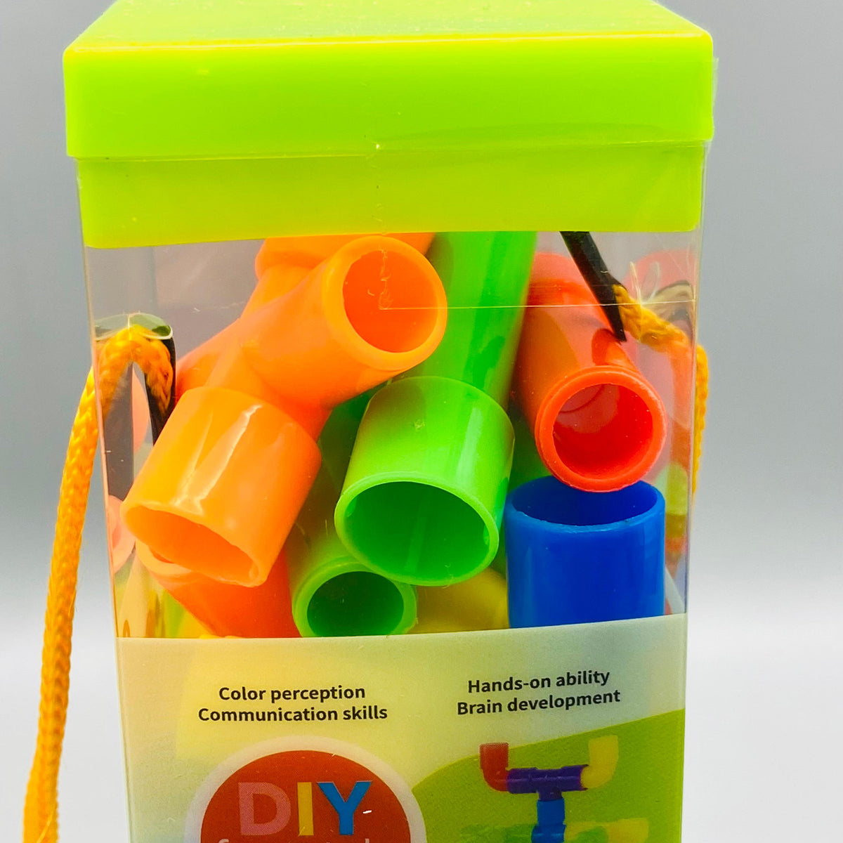 41Pcs DIY Kids Mini Pipe Building Blocks