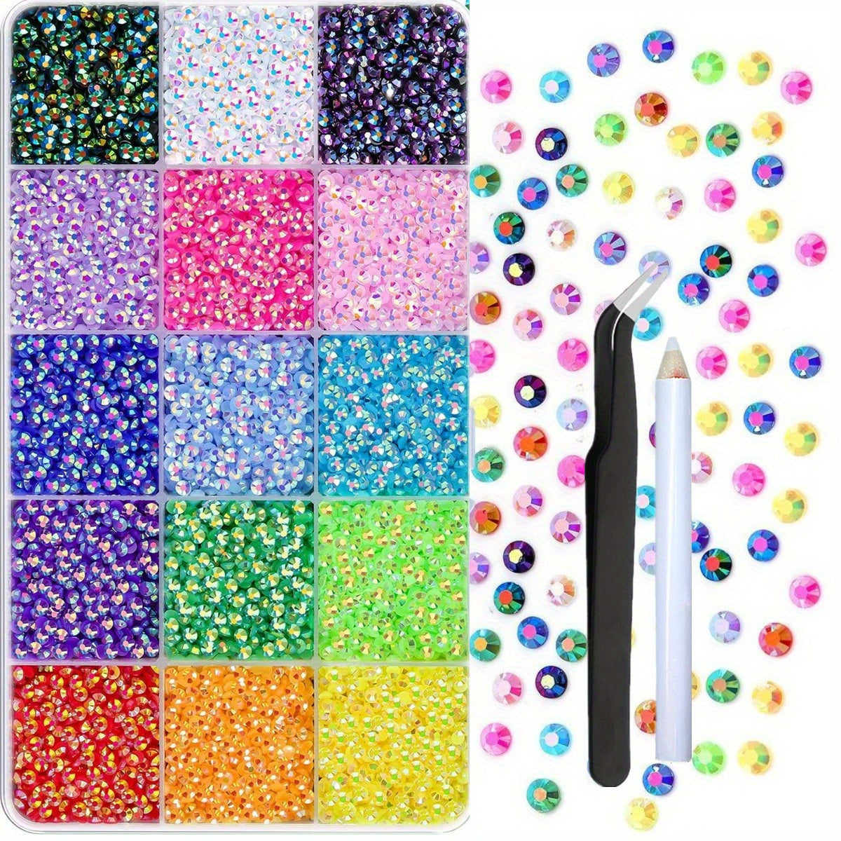 DIY 15 Color Diamond Art Kit 