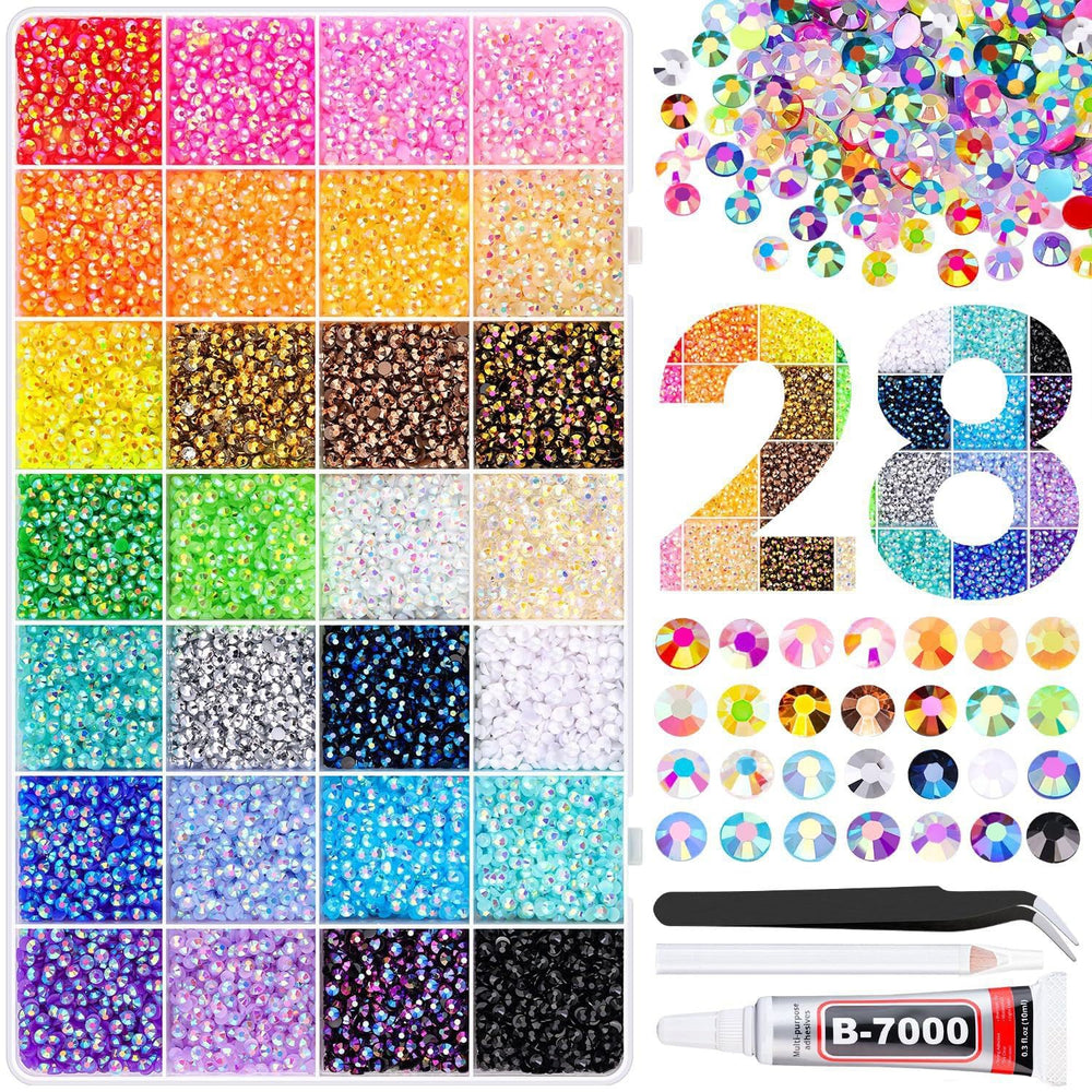 DIY 28 Color Diamond Art Kit 