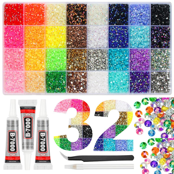 DIY 32 Color Diamond Art Kit 