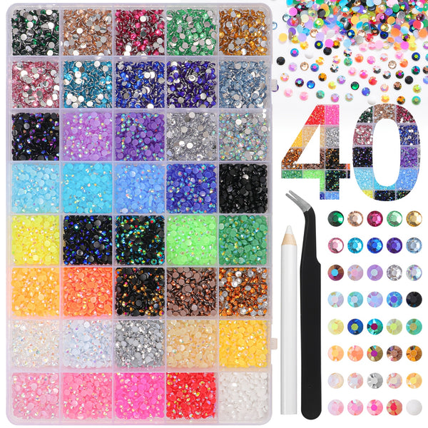DIY 40 Color Diamond Art Kit 