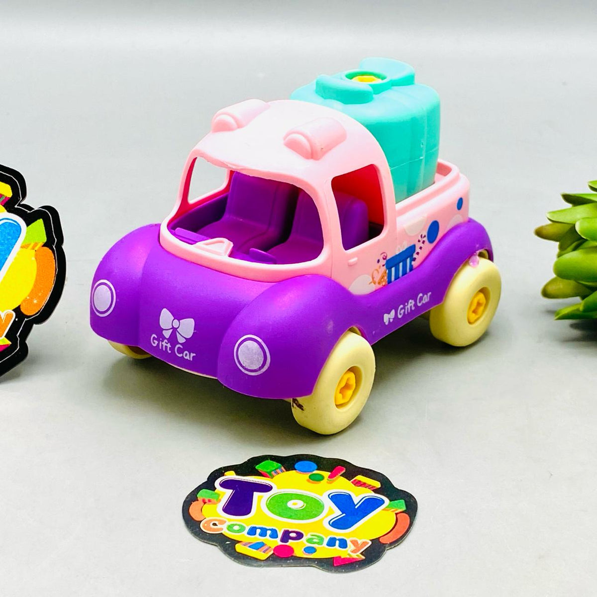 DIY 4Pcs Ice Cream Screw Vehicles