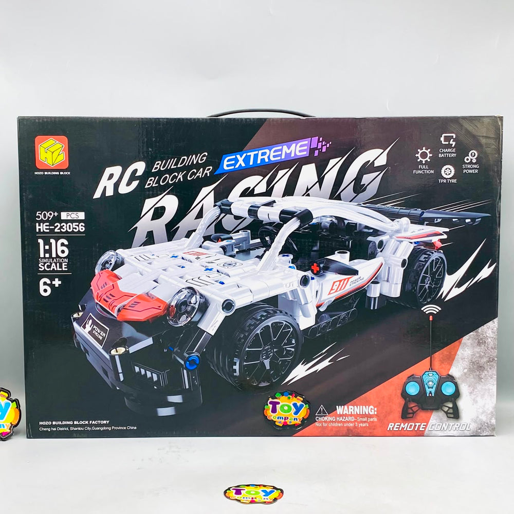 DIY 509Pcs RC 1:16 Porsche Building Blocks Model4