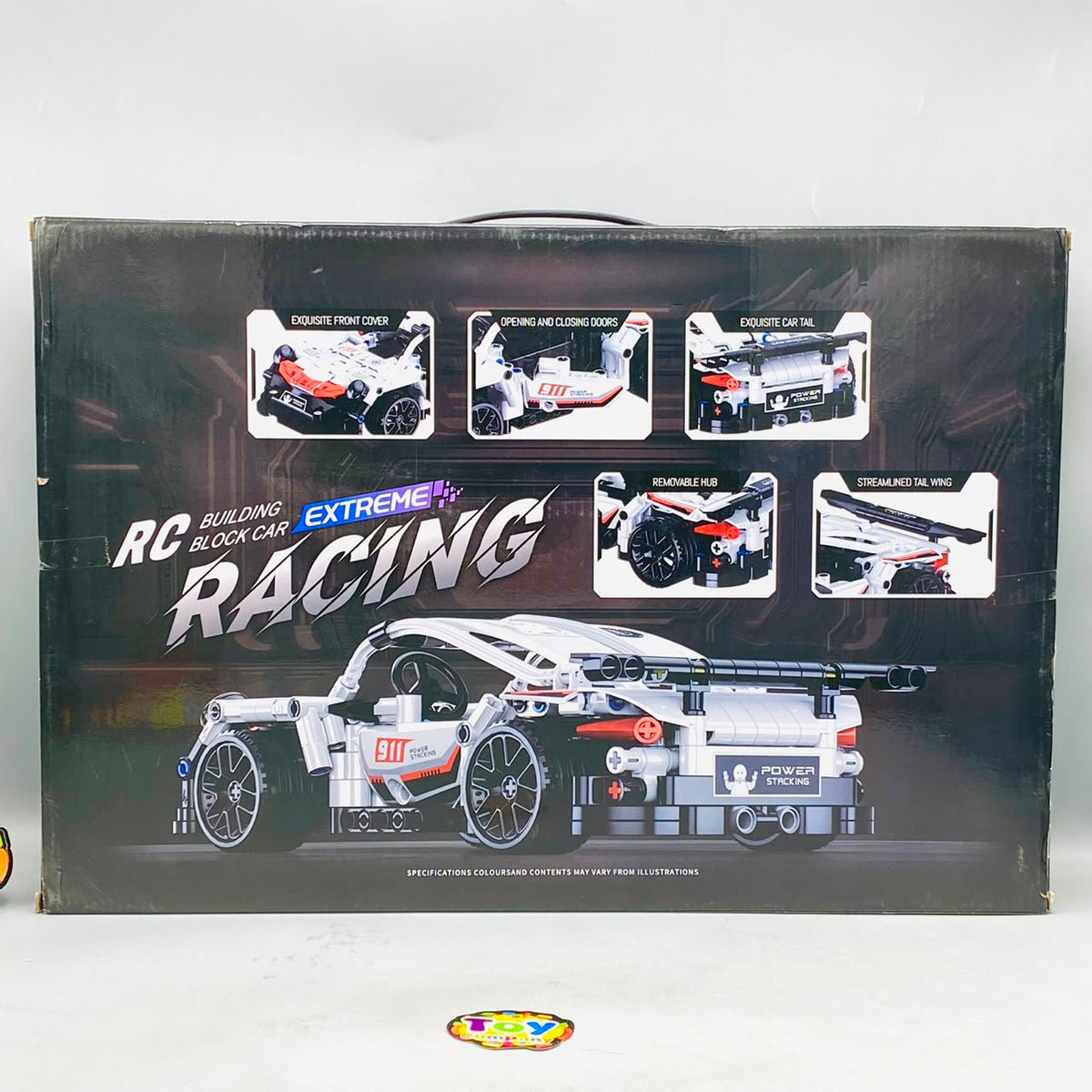 DIY 509Pcs RC 1:16 Porsche Building Blocks Model