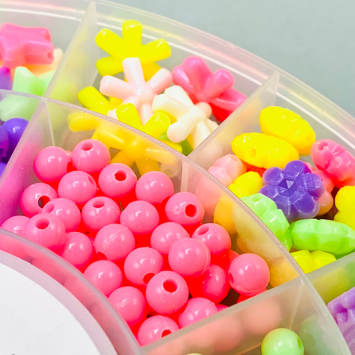 DIY Colorful Creative Beads Set With Storage Box