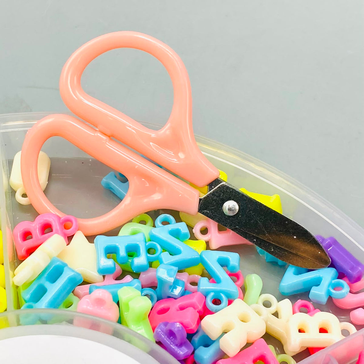 DIY Colorful Creative Beads Set With Storage Box