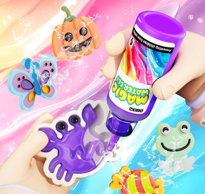 30Pcs DIY Kids Colorful Magic Water Elf Kit