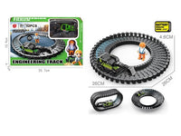 52Pcs Battery Operated Engineering Track Set