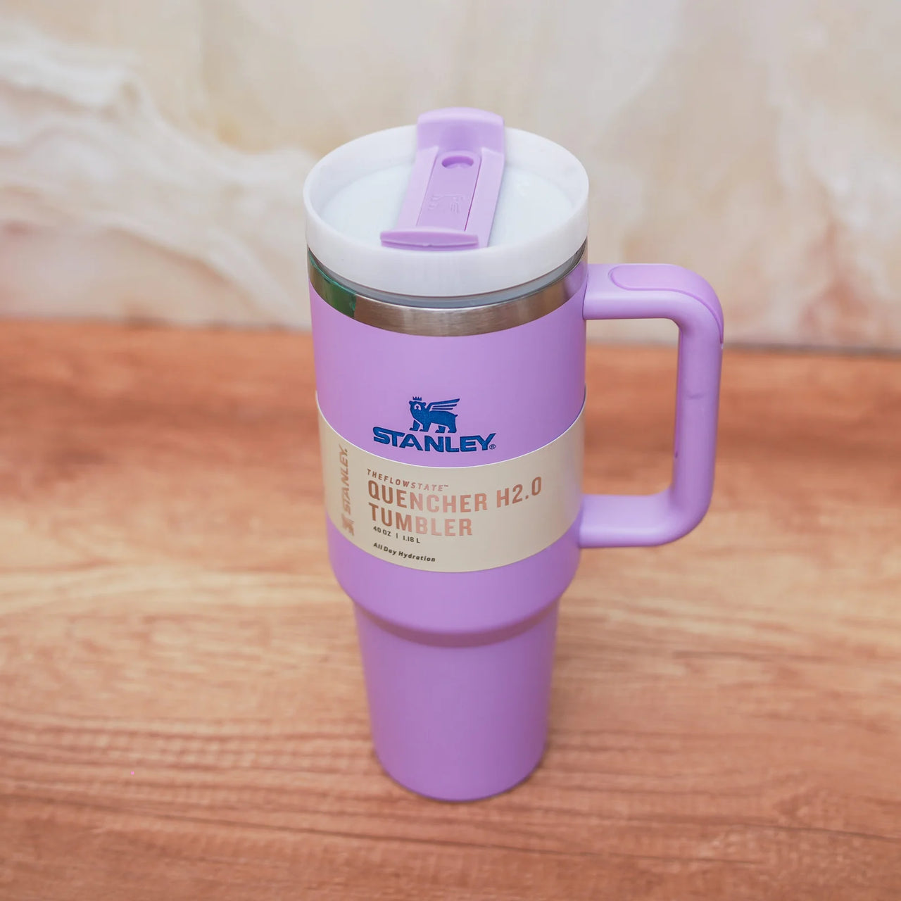 Stanley Insulated Tumbler With Straw - Purple