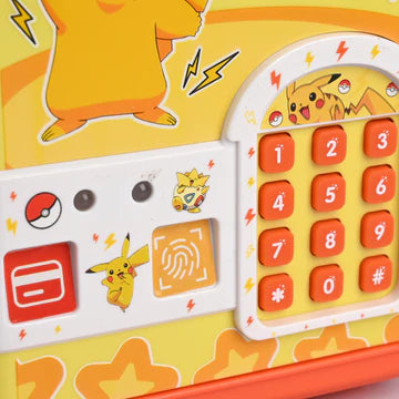 Pokemon Fingerprint & Swipe Card Unlock Piggy Bank