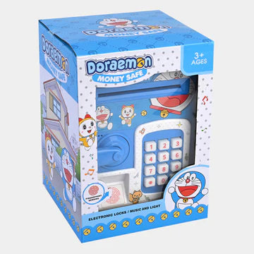 Doraemon Fingerprint Piggy Bank With Light & Sound