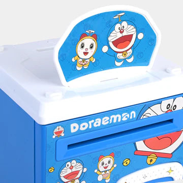 Doraemon Fingerprint Piggy Bank With Light & Sound