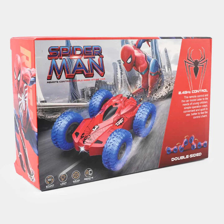 2.4GHz RC Spider-man Stunt Rotating Car