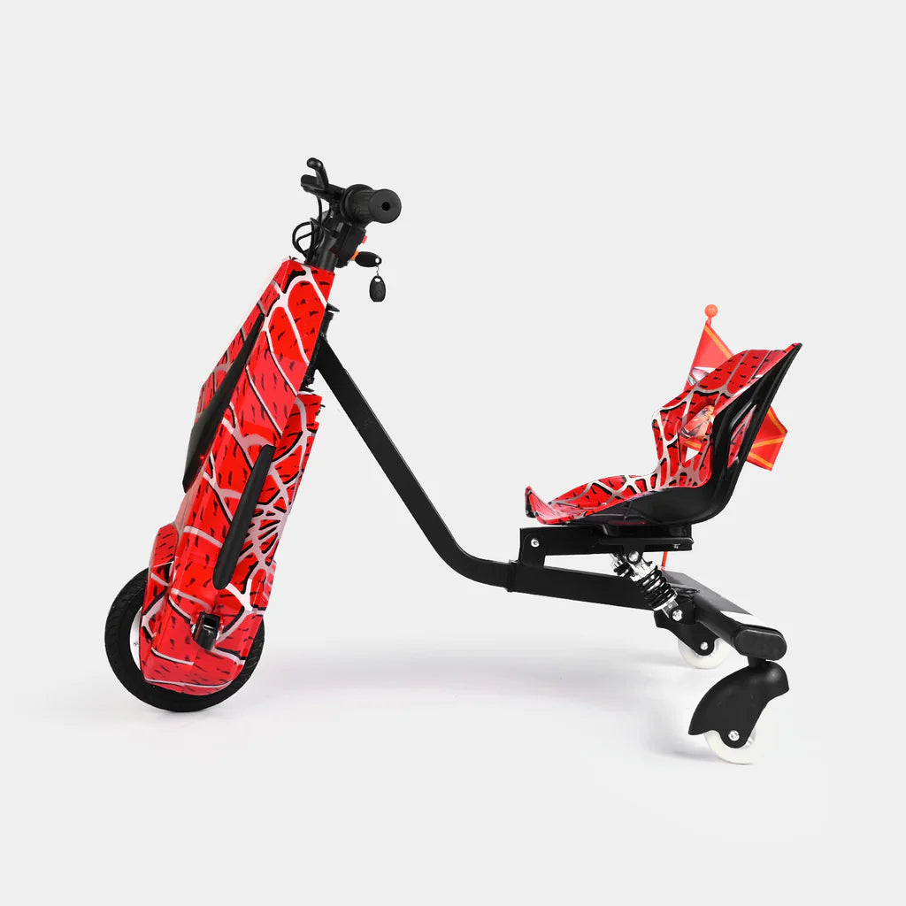 Electric Spider-man Drifting Scooter With Bluetooth Music & Lights