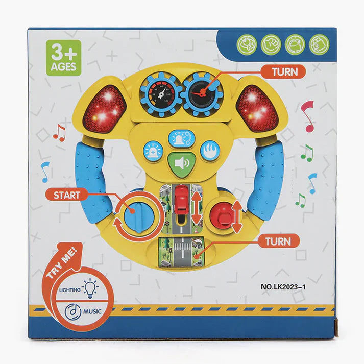 Multi-functional Battery Operated Mini Steering Wheel