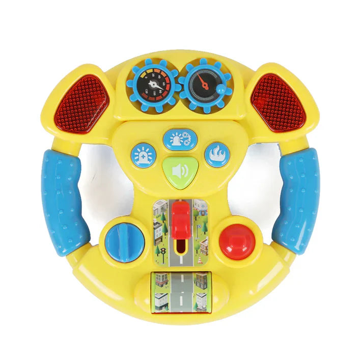 Multi-functional Battery Operated Mini Steering Wheel