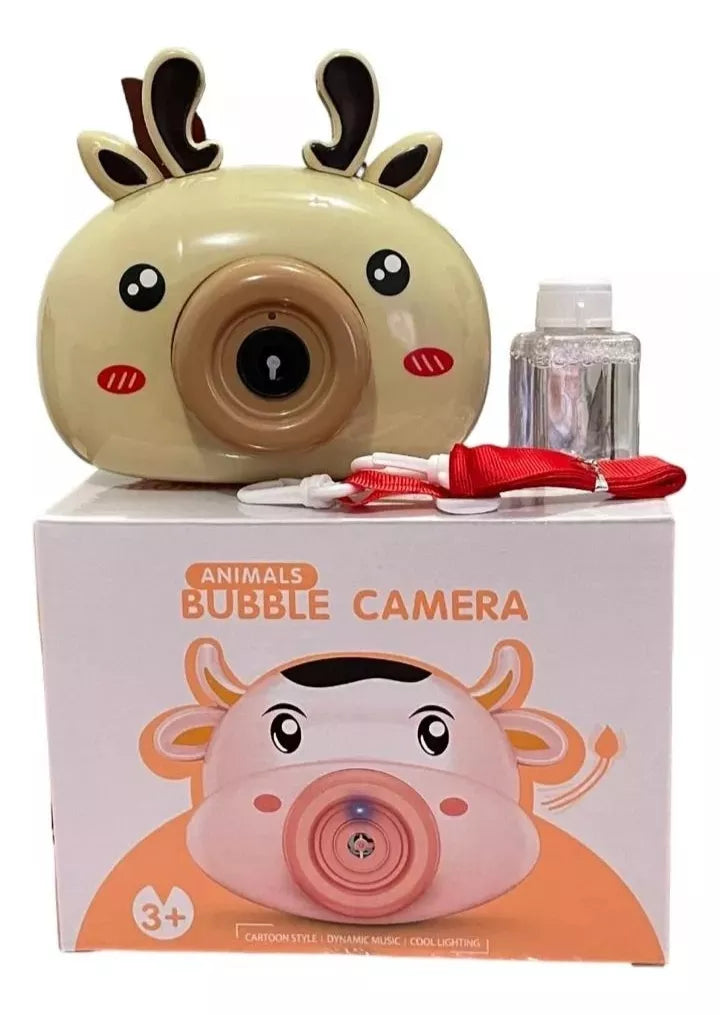 Animal Light & Music Bubble Maker Camera - Assortment