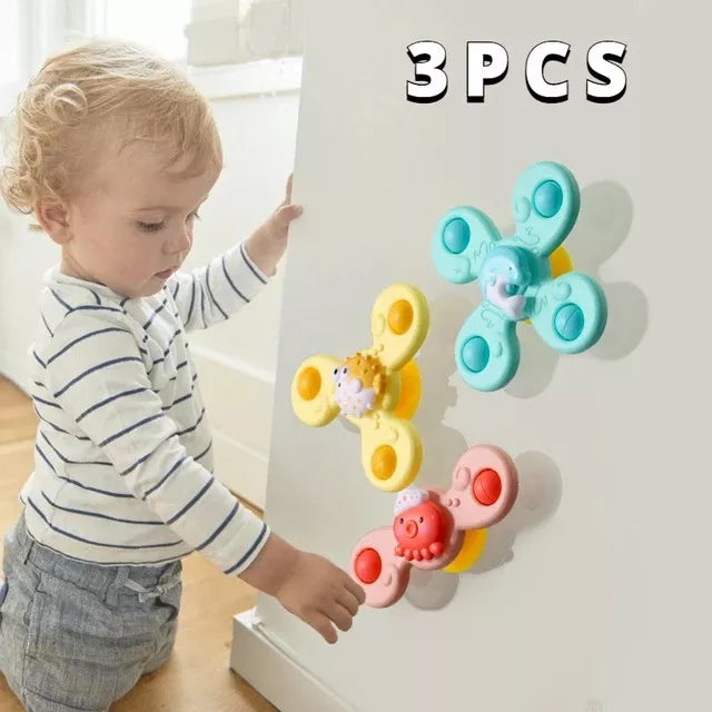 3in1 Sobebear New Born Baby Spinning Rattles