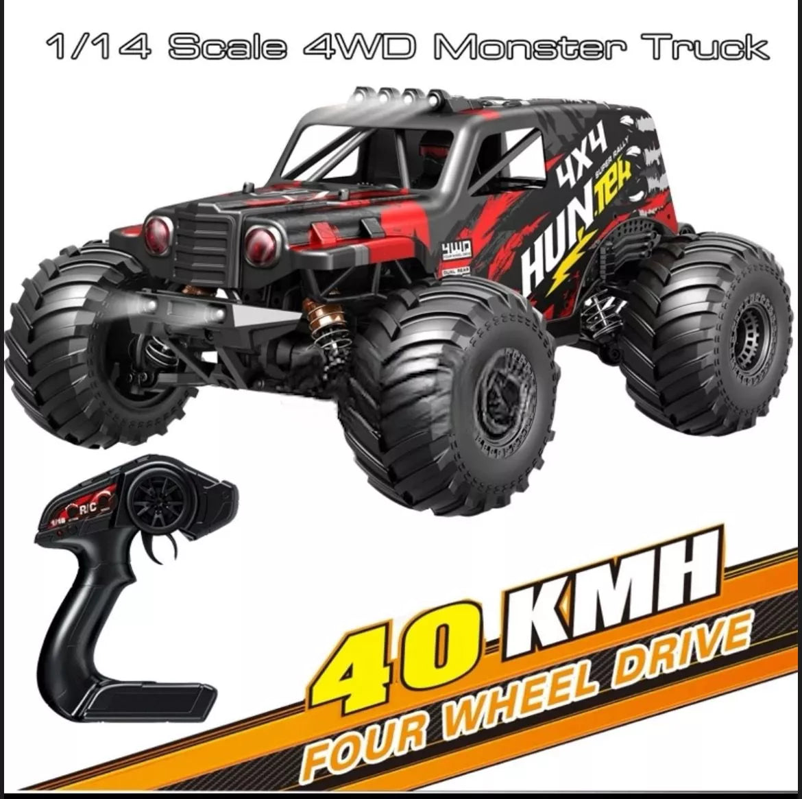 40km/h RC 1:14 High Speed Off-Road Truck