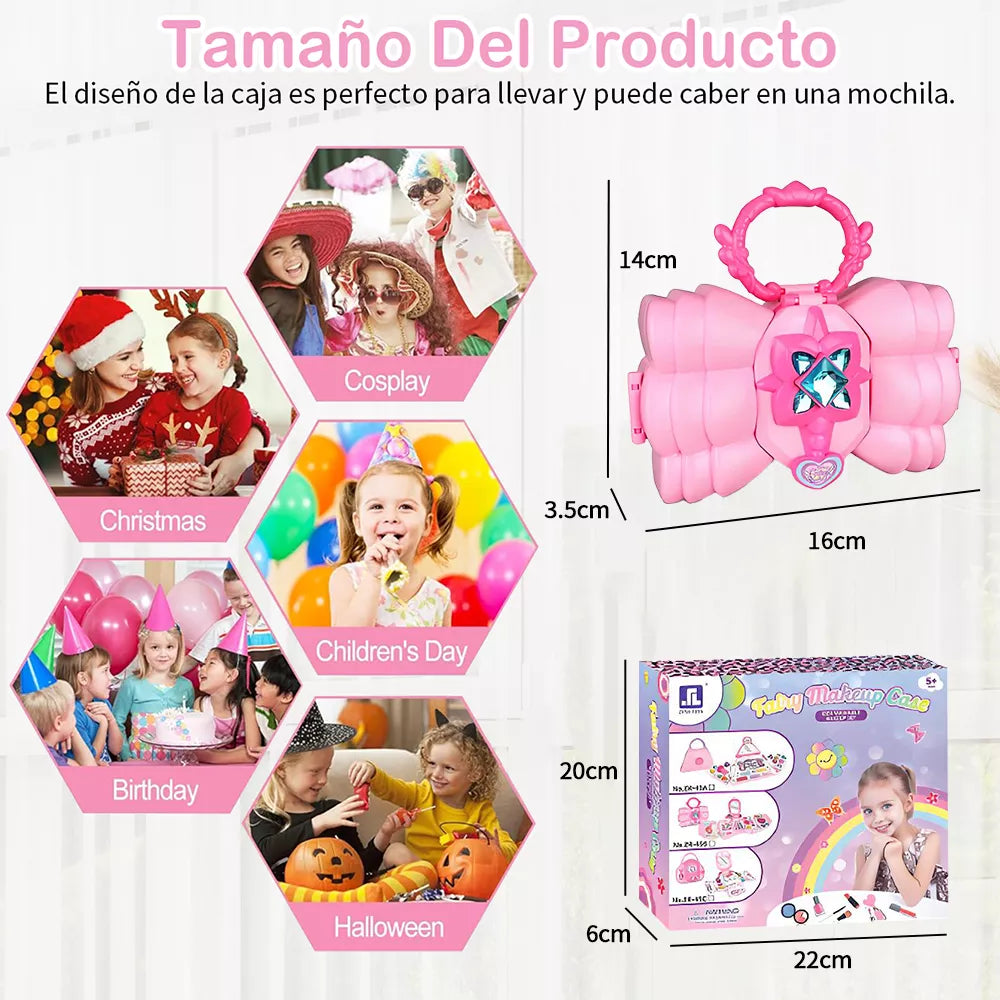 26Pcs Mini Realistic Fairy Makeup Case