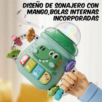 Baby Mini Cartoon Musical Bottle With Lights