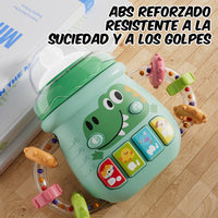 Baby Mini Cartoon Musical Bottle With Lights