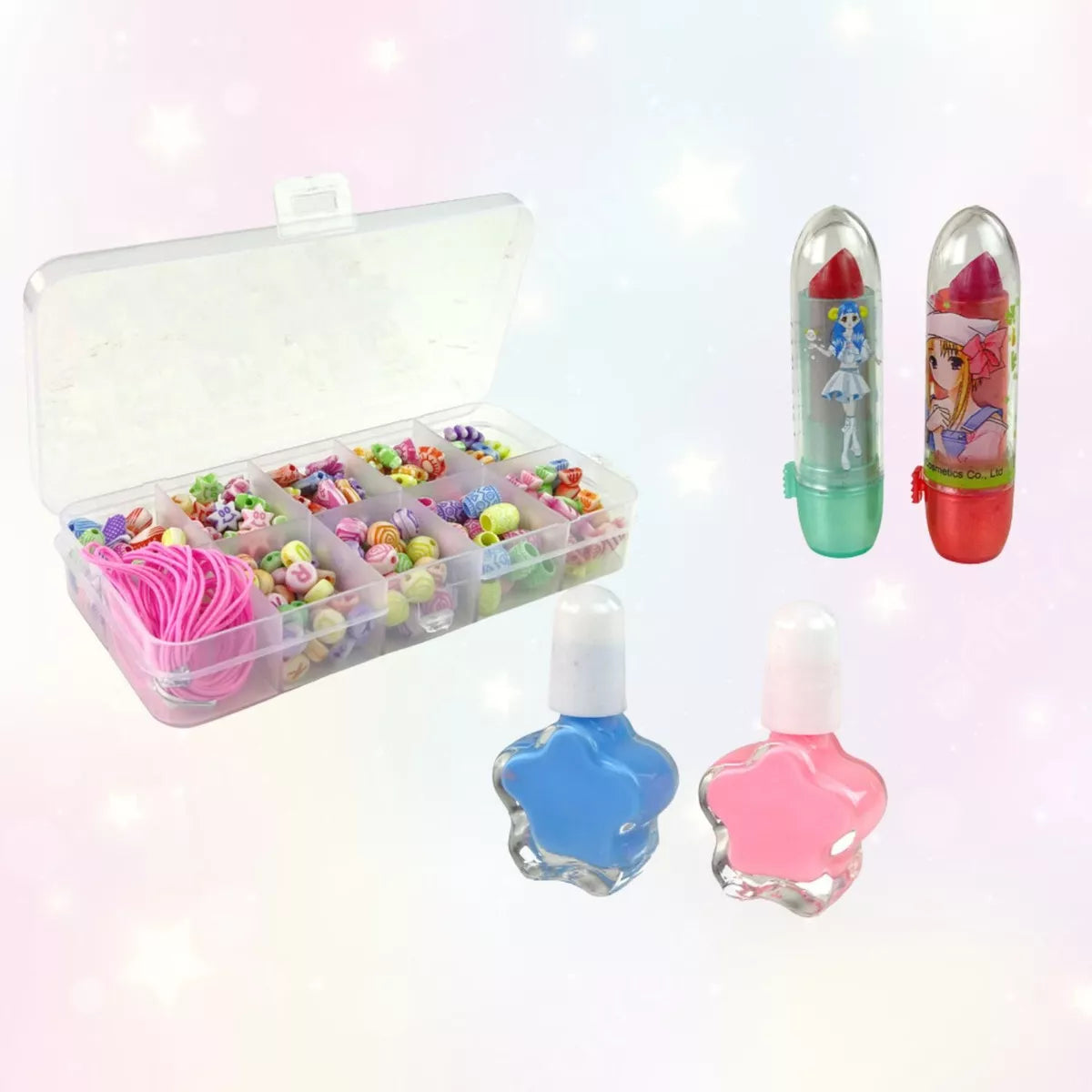 2in1 DIY Beads Makeup Series Set