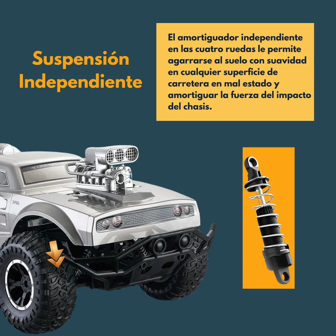 2.4GHz RC Dodge Off-Road Rock Crawler Truck