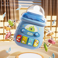 Baby Mini Cartoon Musical Bottle With Lights