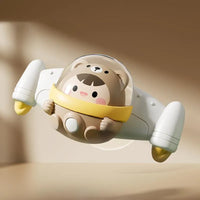 3Pcs Space Themed Baby Spinning Rattles